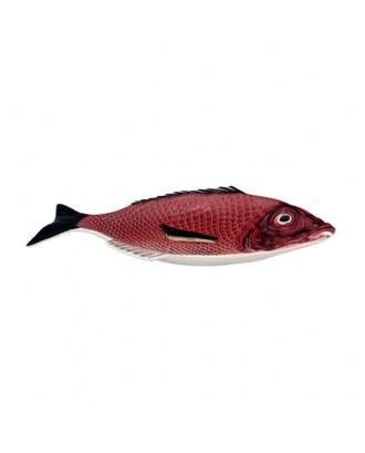 Platou ceramic, 42 cm, Fish - BORDALLO PINHEIRO